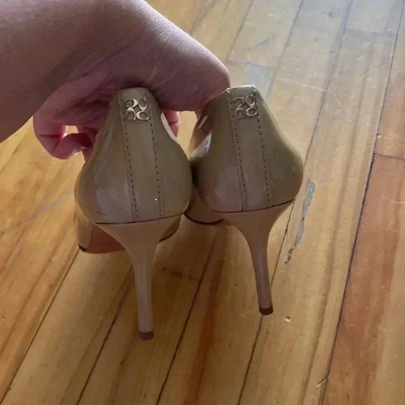 Coach nude patent  leather round toe pumps - Picture 3 of 7